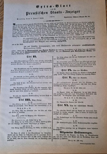 Extra blatt zum preußischen - extra-blatt,