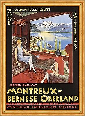 Electric railway montreux - railway,
