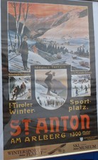 Plakat St.Anton am Arlberg