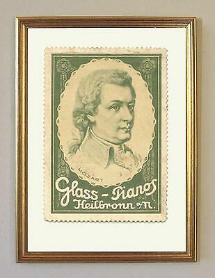 Mozart reklame marke glass - reklame,