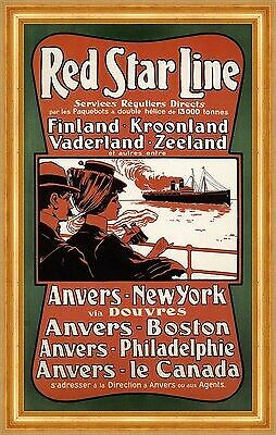 Red star line finnland - red,
