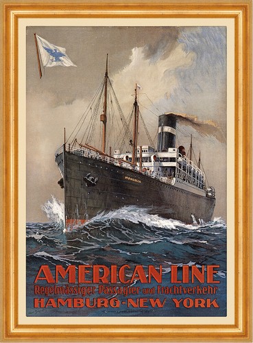 American line hamburg new york - american,