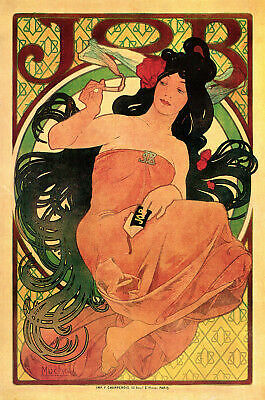 Job cigarette papers - job, mucha