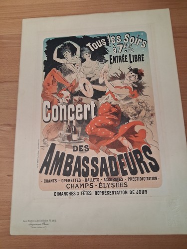Jugendstil plakat von jules - von,