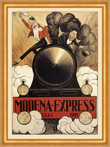 Modena express dampflokomotive - modena,