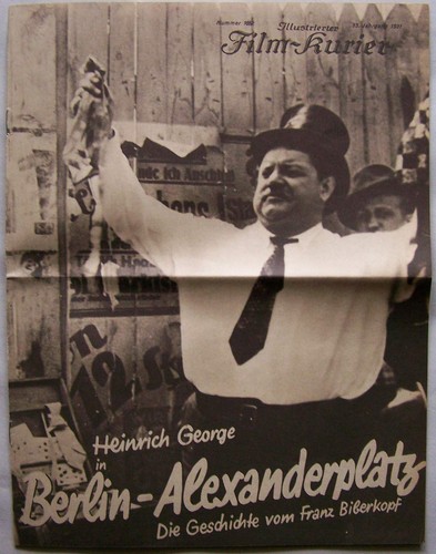 Berlin 1931 filmprogramm - berlin,