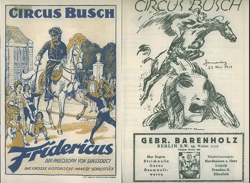 Fridericus rex circus busch - rex,