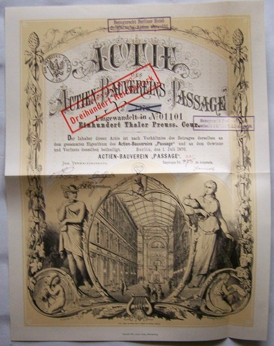 Berlin 1870 hundert - 1870, taler