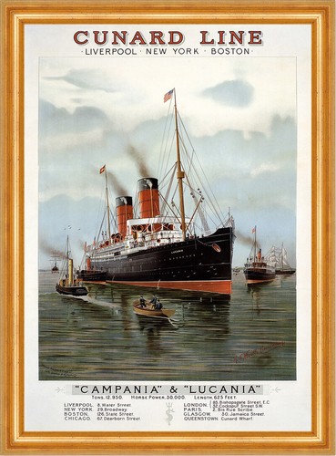 Cunard line liverpool new - liverpool, york